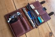 Notebook Adriano Infolk Leather Workshop, Деловой дневник Adriano Infolk Leather Workshop