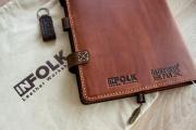 Обложка на реестр для регистрации нотариальных действий Infolk Leather Workshop